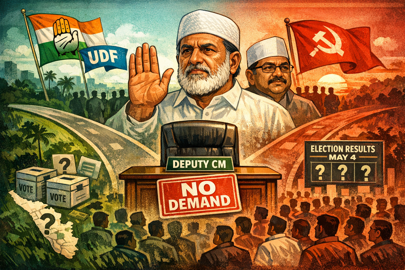 IUML Signals Restraint on Deputy CM Post if UDF Returns to Power